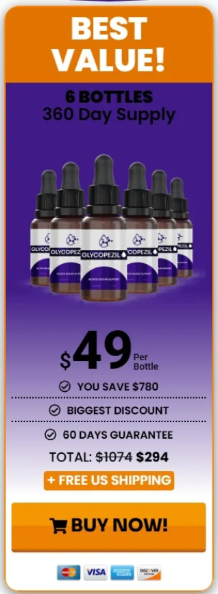 Six bottle discount deal for effective blood sugar balance and metabolic health