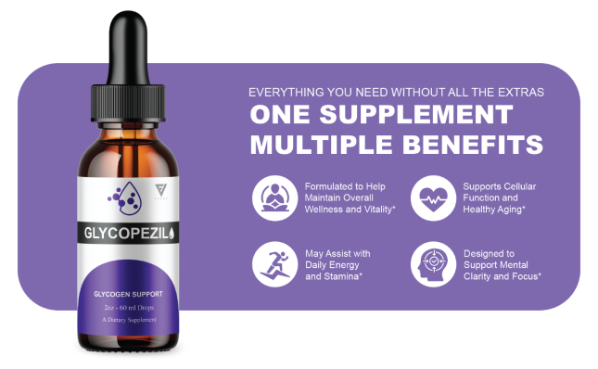 Glycopezil benefit: promotes metabolic health and balanced energy throughout the day
